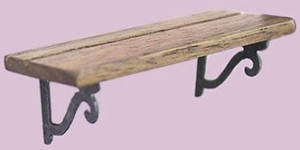 Plate Shelf Walnut olda101w
