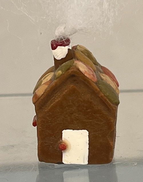 Polymer Clay Gingerbread House MC23X