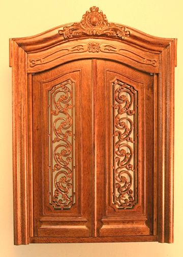 Pollinade Carved Double Door 819NWN