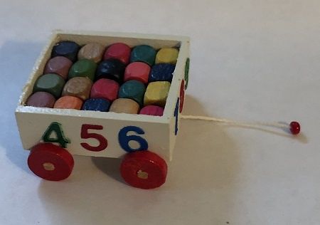 Pull Toy of Wooden Blocks mrb090927