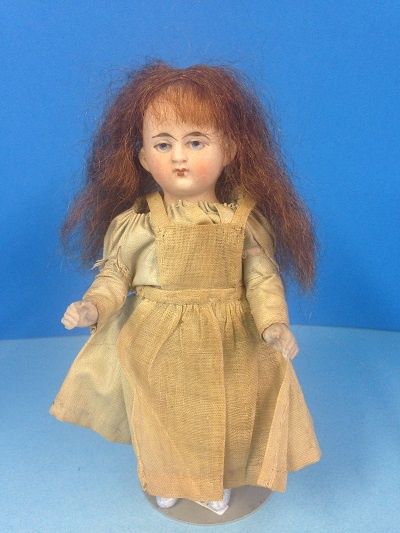Red-haired German Porcelain Doll STU117
