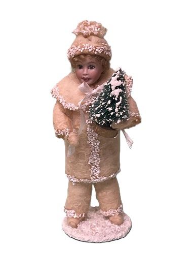 Reproduction Vintage porcelain faced snow child ps071