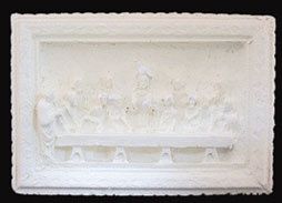 Resin "Last Supper" Wall Plaque UMc36
