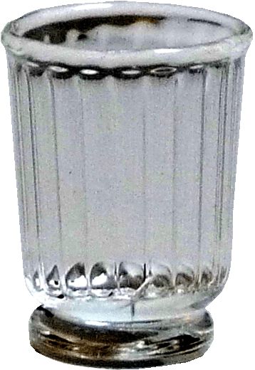 Ribbed Water Glass hb572