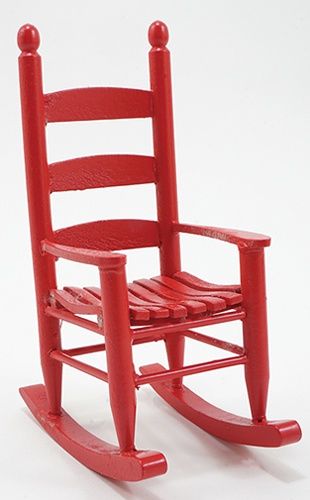 Rocking Chair, Red cla10902