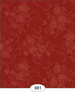 Rose Damask 2 - Red WAL0881