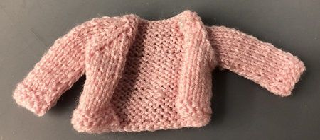 Pink Hand Knitted Sweater MC00734
