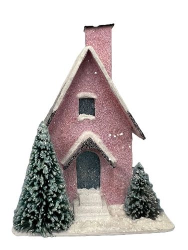 Pink Glitter House by Emily Farmer slm1070