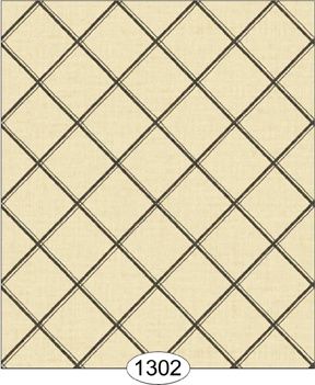 Plaid Trellis - Black WAL1302