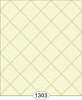 Plaid Trellis - Ivory WAL1303