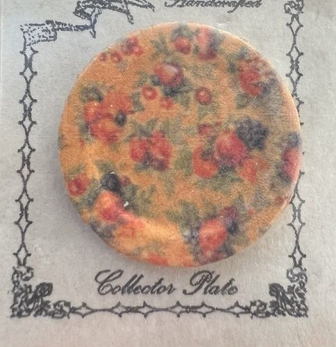 Plate with Floral Design mc031297