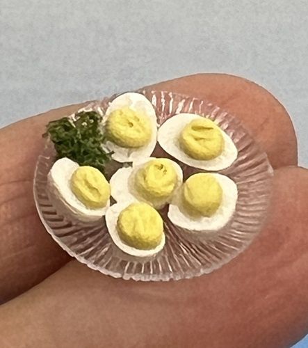 Plate of Deviled Eggs cn0086