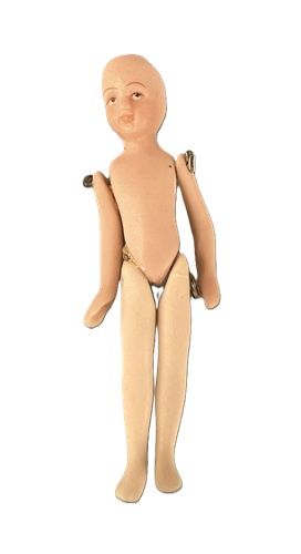 Porcelain Jointed Girl Doll dd025