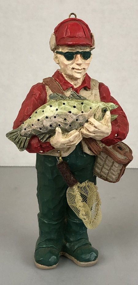 Proud Fisherman with His Rainbow Trout MC03960