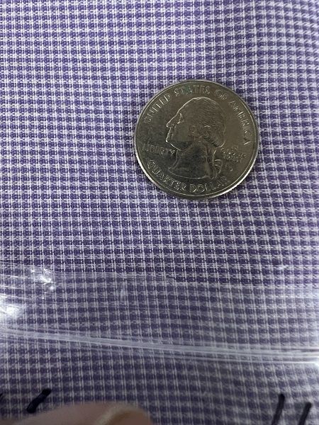 Purple Mini Check Fabric fab164