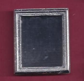 Rectangular Silvertone Mirror or Tray Vico0183