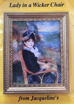 Renoir's Lady in a Wicker Chair jq9793fw