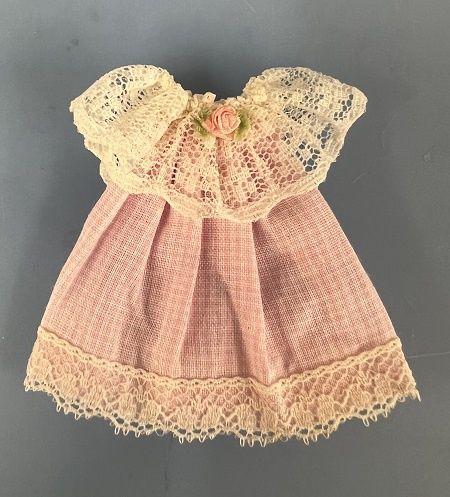 Pink Checked Dress mc04171