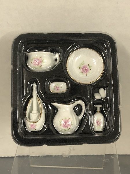 Pink Flower Bathroom Accessories mrb090932