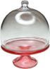 Pink Glass Cake Stand bdhb241
