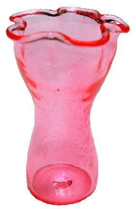 Pink Glass Vase hb045