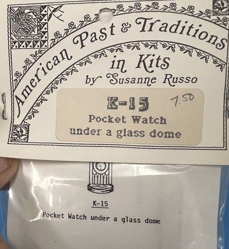 Pocket Watch Under Glass Dome srk15