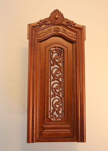 Pollinade Carved Single Door 818NWN