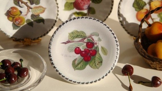 Pomona Cherries Plate ttmt55