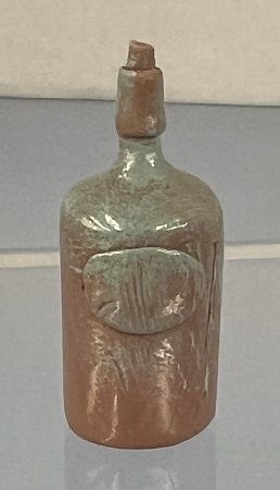 Pottery Bottle with Cork mc03106