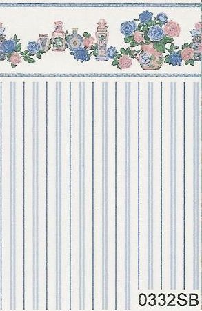 Powder Room Blue 332SB wal332sb