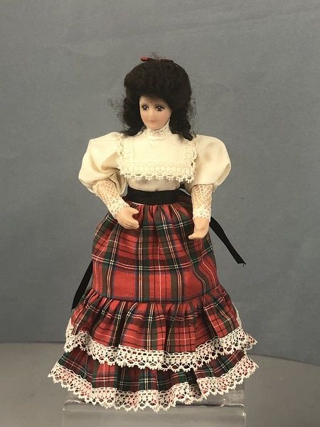 Pretty Dark Haired Doll mc01819