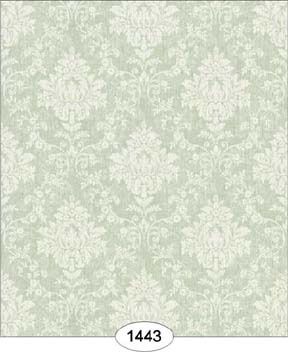 Princess Damask - Green WAL1443