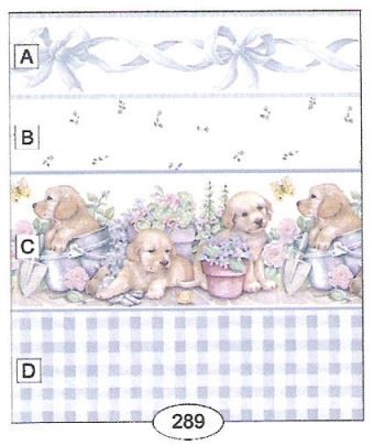 Puppies in the Garden 289 wal289