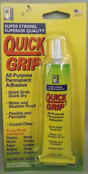 BQG1000 Quick Grip All-Purpose Permanent Adhesive