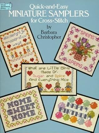 Quick and Easy Miniature Samplers for Cross-Stitch 486252094