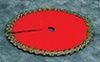 Red Christmas Tree Skirt FR70405
