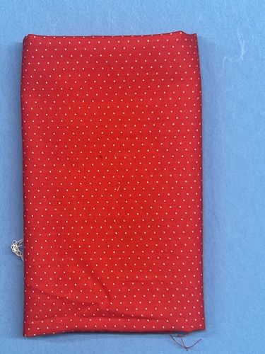 Red Dotted Cotton rdc001