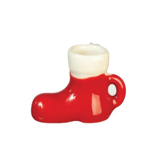 Red/White Santa Boot Mug azg6599