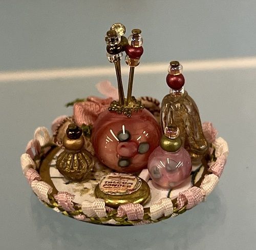 Ribbon Trimmed Perfume Tray MC030796