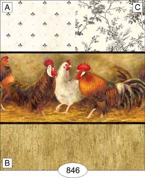 Roosters - Black WAL0846