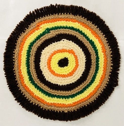 Round Crocheted Rug MC1789x