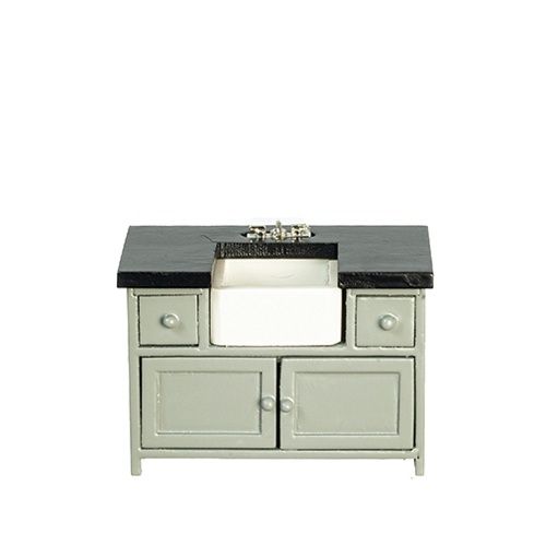 Rs Small Kitchen Sink, Gray/Black azt614