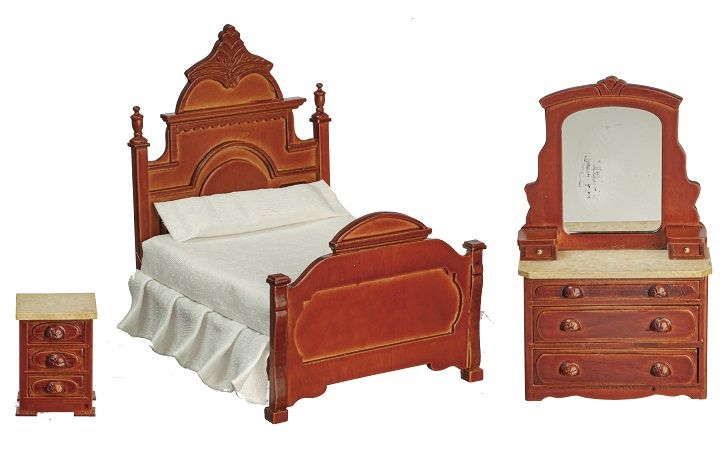 RS VICT.BEDROOM SET/3/WAL T2045