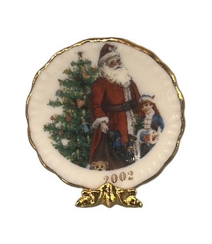 Santa Plate mc593x
