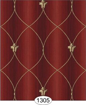 Satin Grillwork - Red WAL1305