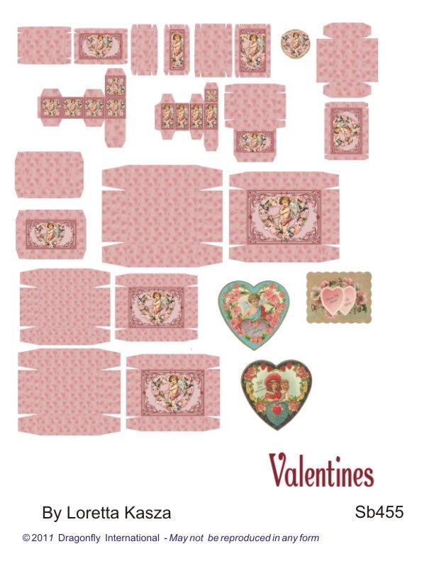 SB455 -Valentine Boxes sb455