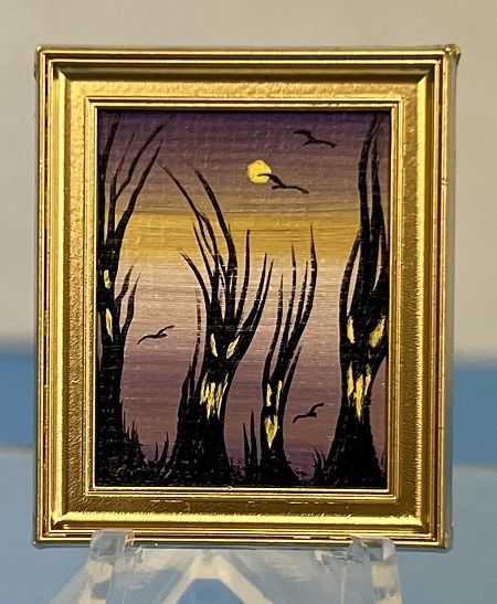 Scary Night of the Full Moon Oil Painting lv2234