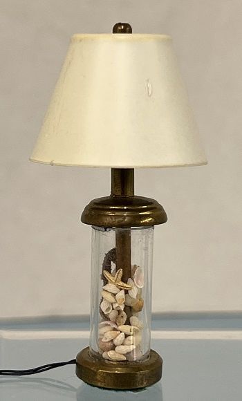 Sea Shell Lamp Electrified ch22729