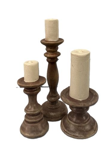 Set of 3 in Natural Wood hw34023