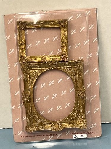 Set of Fancy Gold Picture Frames by Falcon now discontinued mc031387